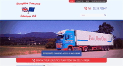 Desktop Screenshot of broughtontransport.com